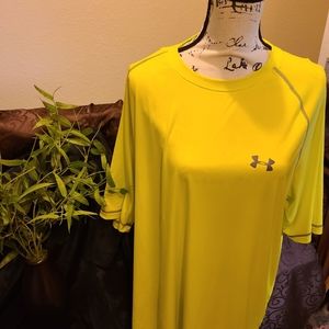 Florescent yellow Under Armor T-shirt